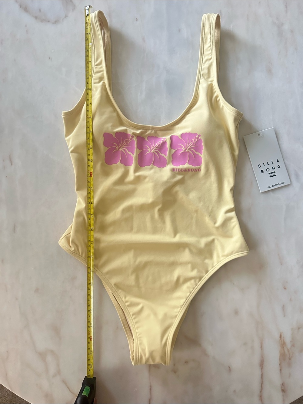 Billabong Hibiscus Highcut One-Piece Swimsuit - Picture 7 of 9